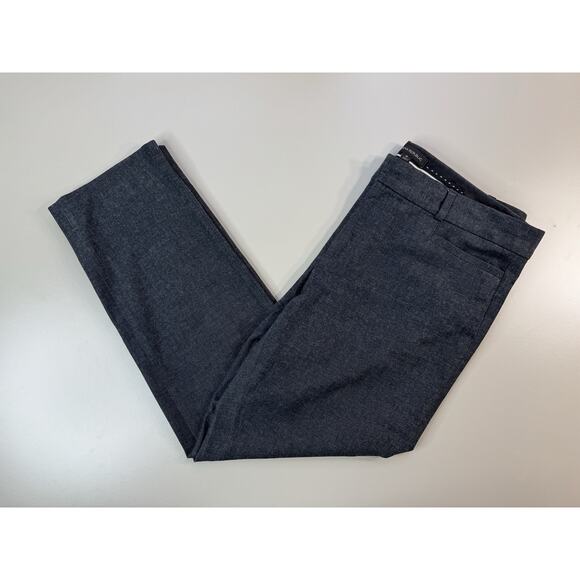 Banana Republic Pants - Banana Republic Womens Sloan Pants 8 Dark Gray Stretch Ankle Office Corporate